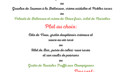 Restaurant pour fête des Mères à Chanaz