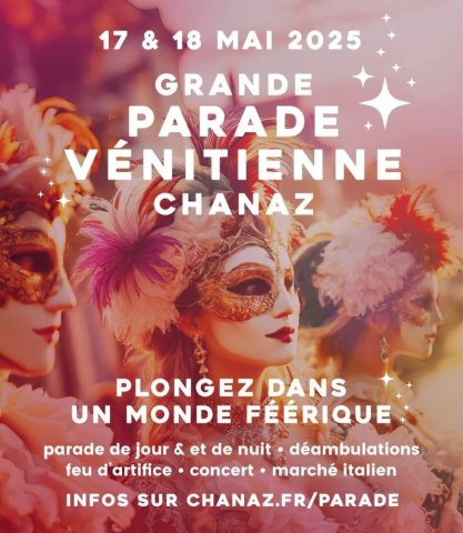 Parade Vénitienne, menu et carte spécial dans votre restaurant à Chanaz