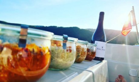 Apéritif sur bateau à Aix-les-Bains