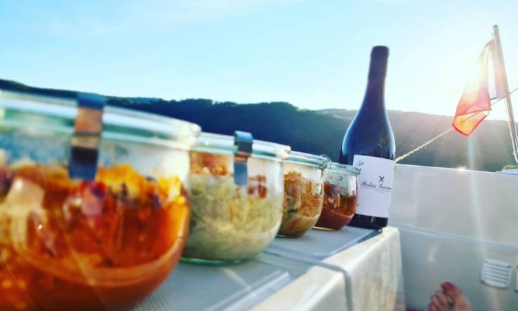 Apéritif sur bateau à Aix-les-Bains